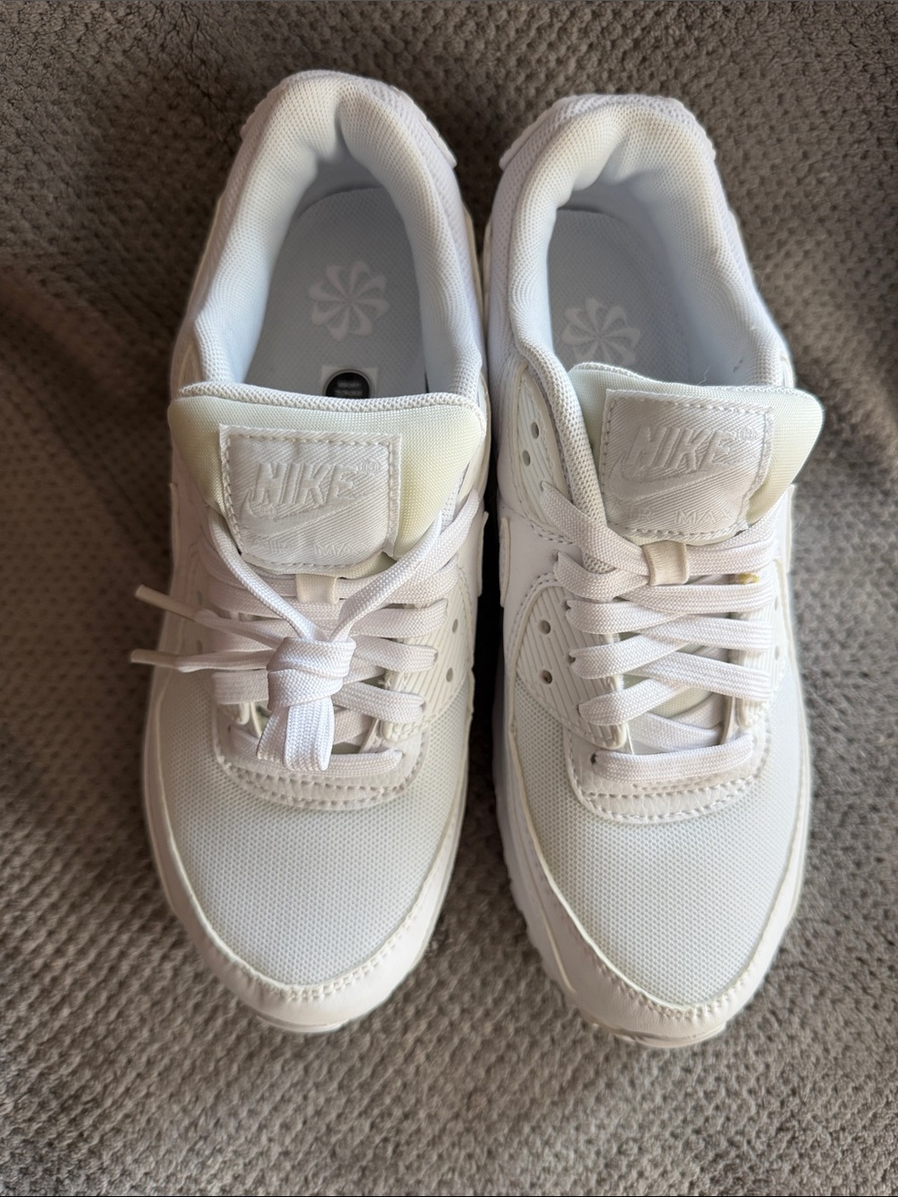 Nike White Low-Top Athletic Sneakers